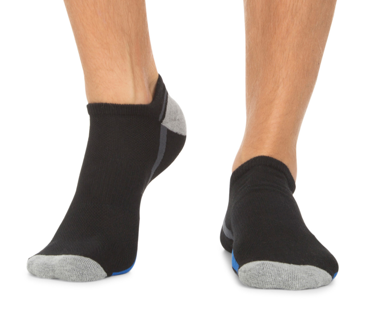 Hanes Men's Size 6-12 X-Temp Low Cut Sock 4-Pack - Black/Multi | Catch ...