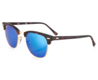 Ray-Ban Clubmaster RB3016 Sunglasses - Tort/Blue