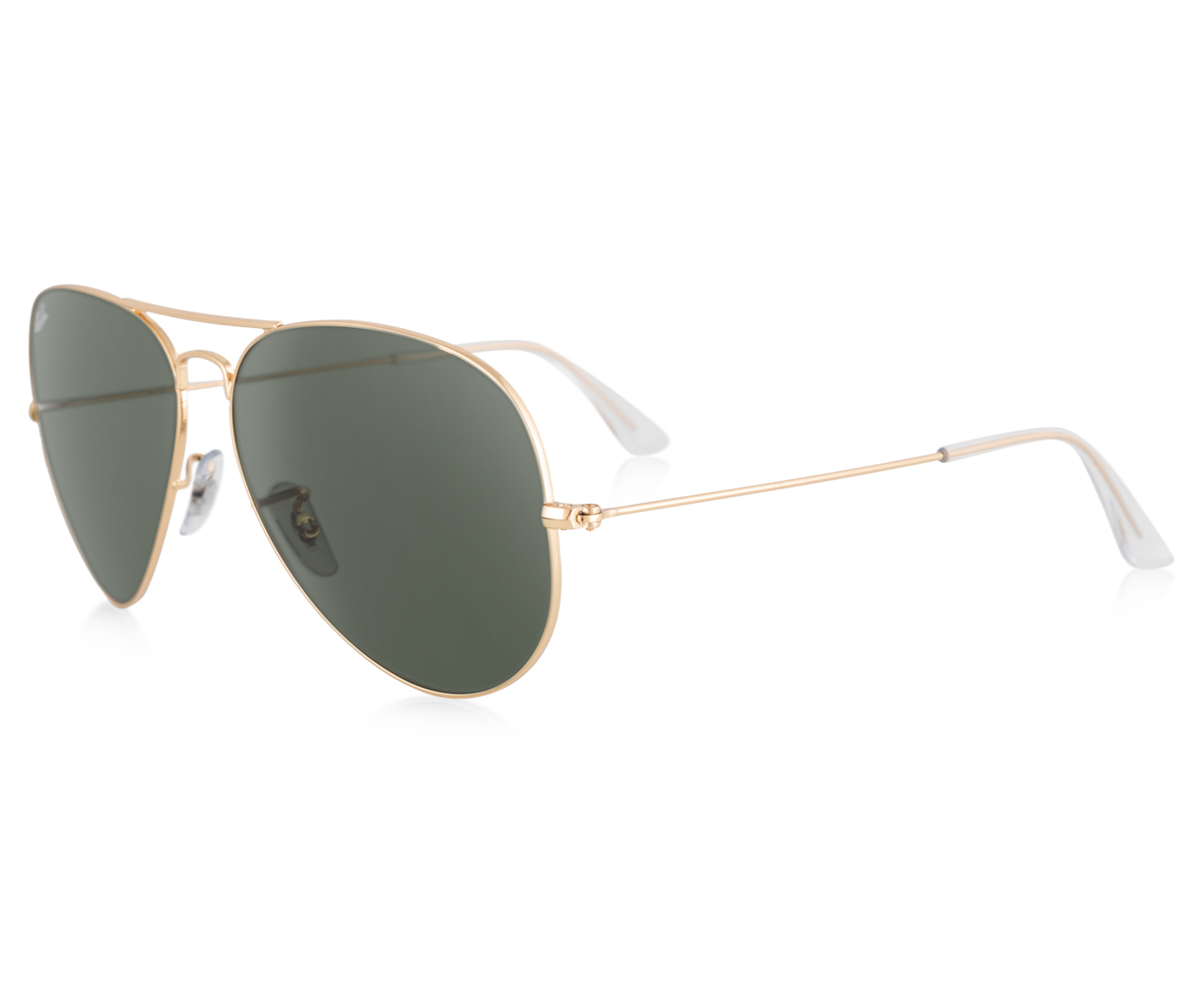 Ray-Ban Aviator Large RB3026 Sunglasses - Gold/Green | Catch.com.au