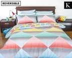 Apartmento Scout Reversible King Bed Quilt Cover Set - Multi 1