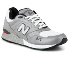 New Balance Men's ML878KS Shoe - Silver/White