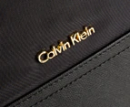 Calvin Klein Florence Dressy Hobo Bag - Black/Gold