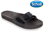 Scholl Women's Pop Slide Sandal - Black
