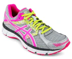 ASICS Women's GEL-Excite 3 Shoe - Silver/Hot Pink/Lime Punch