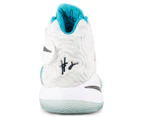 Nike Men's Kyrie 2 Xmas Basketball Shoe - White/Obsidian/Lagoon