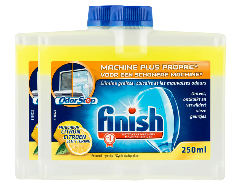 2 x Finish Dishwasher Cleaner Citrus Fresh 250mL