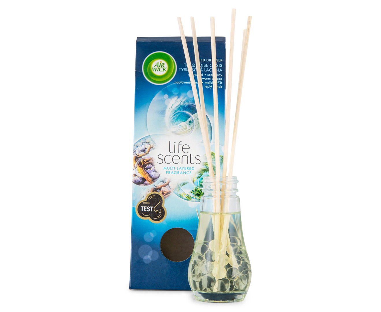 2 x Air Wick Life Scents Reed Diffuser Turquoise Oasis 30mL