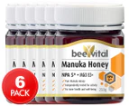 6 x Bee Vital Manuka Honey NPA 5+ 250g