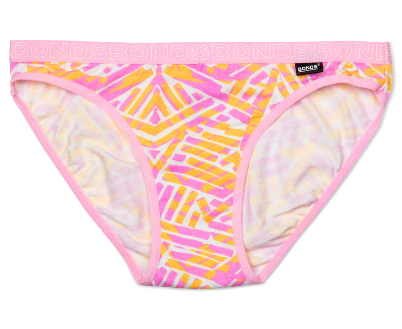 Bonds Girls' Hipster Bikini 2-Pack - Pink/Orange | Mumgo.com.au