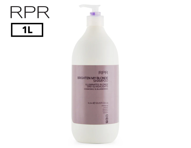 RPR Brighten My Blonde Shampoo 1L