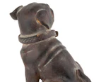 Rustic 15.5cm Mini Dog Figurine