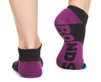 Bonds Women's Active Light Low Cut Sock 3-Pack - Black/Multi