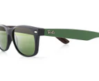 Ray-Ban New Wayfarer Bicolour RB2132-61844E Sunglasses - Black/Green