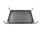Small Elevated Pet Support Bed - Black