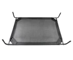 Large Elevated Pet Support Bed - Black