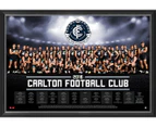 2016 AFL Team Poster - Carlton Blues