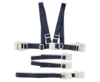 Dreambaby Kids/Children Walking/High Chair Soft Safety Harness/Reins Strap Navy