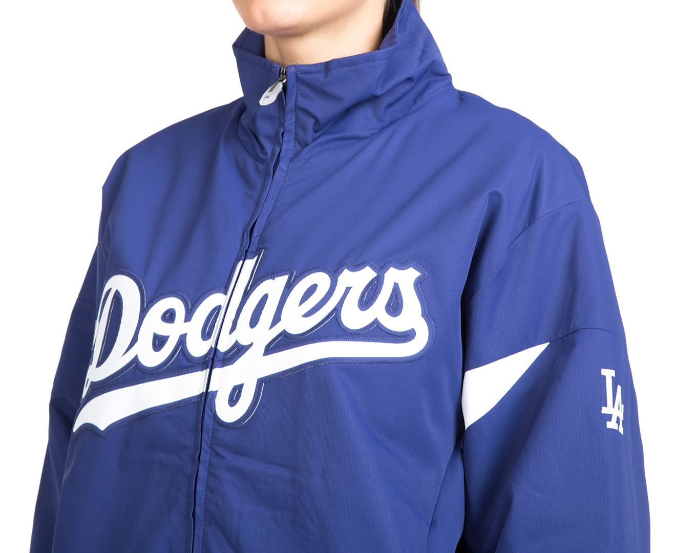 Majestic Women's Therma Base Dodgers Jacket - Blue
