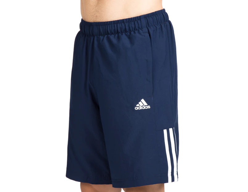 Adidas Men's Essential Mid Woven Short - Navy/White