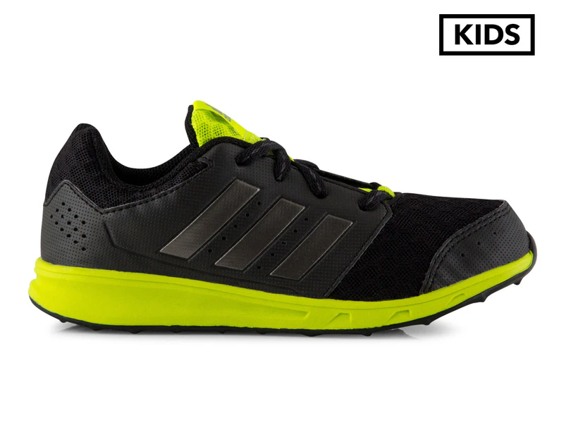 Adidas Grade School Kids' LK Sport 2 Shoe - Black/Iron/Semi Solar Slime