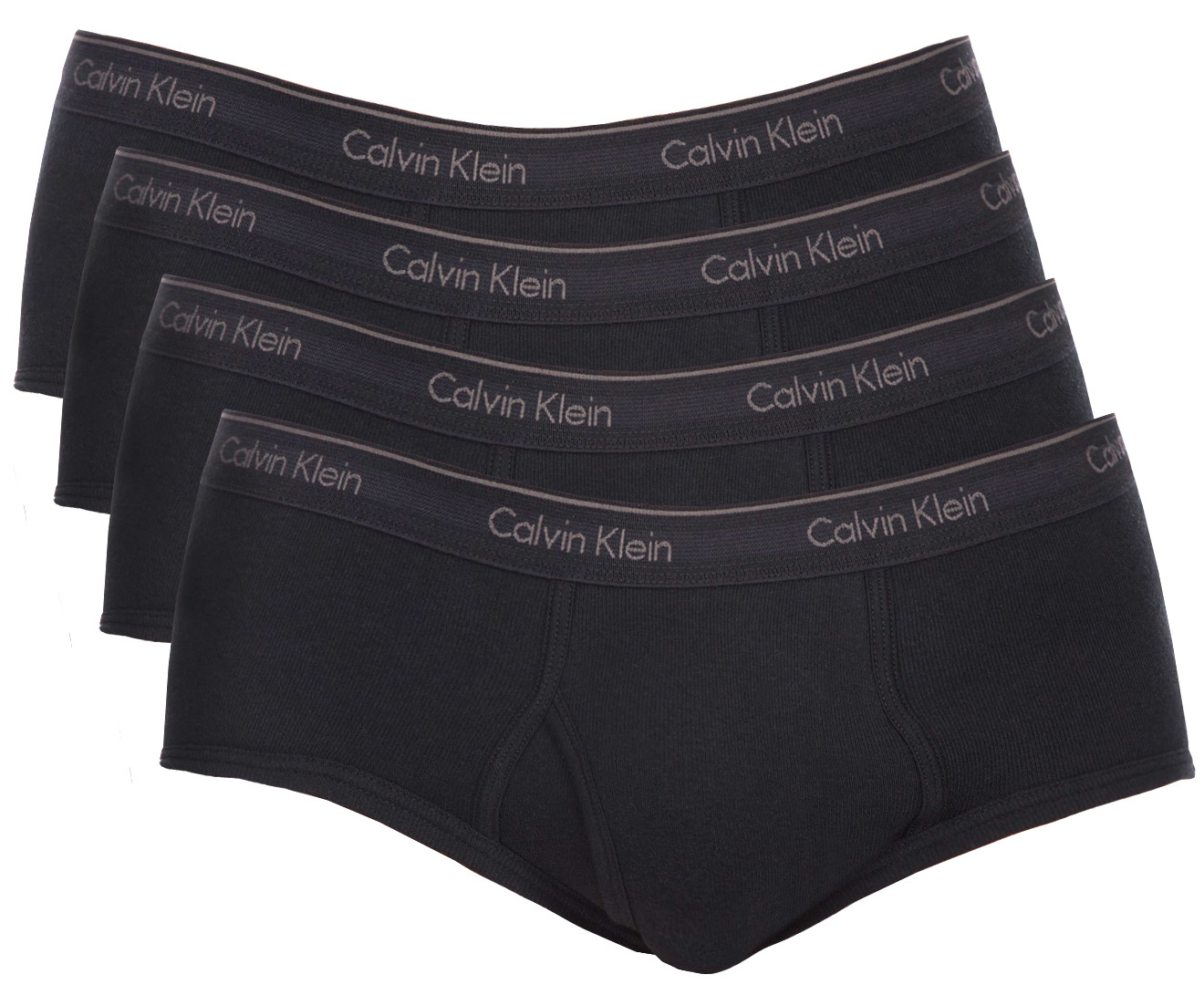 Calvin Klein's Men's Brief 4-Pack - Black | Catch.com.au