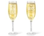 Personalised Champagne Glass 170mL 3