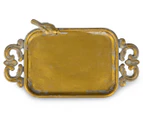 Elementals Footed Vintage Holder w/ Bird - Gold