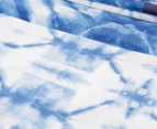 Belmondo Aruba King Bed Quilt Cover Set - Blue/White