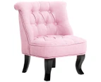 French Provincial Lorraine Kids' Chair - Pastel Pink