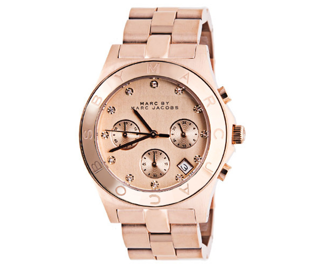 Marc jacobs blade deals chronograph watch