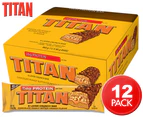 12 x Titan Bar Choc Peanut Butter 80g