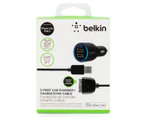 Belkin Dual Port USB Car Charger - Black