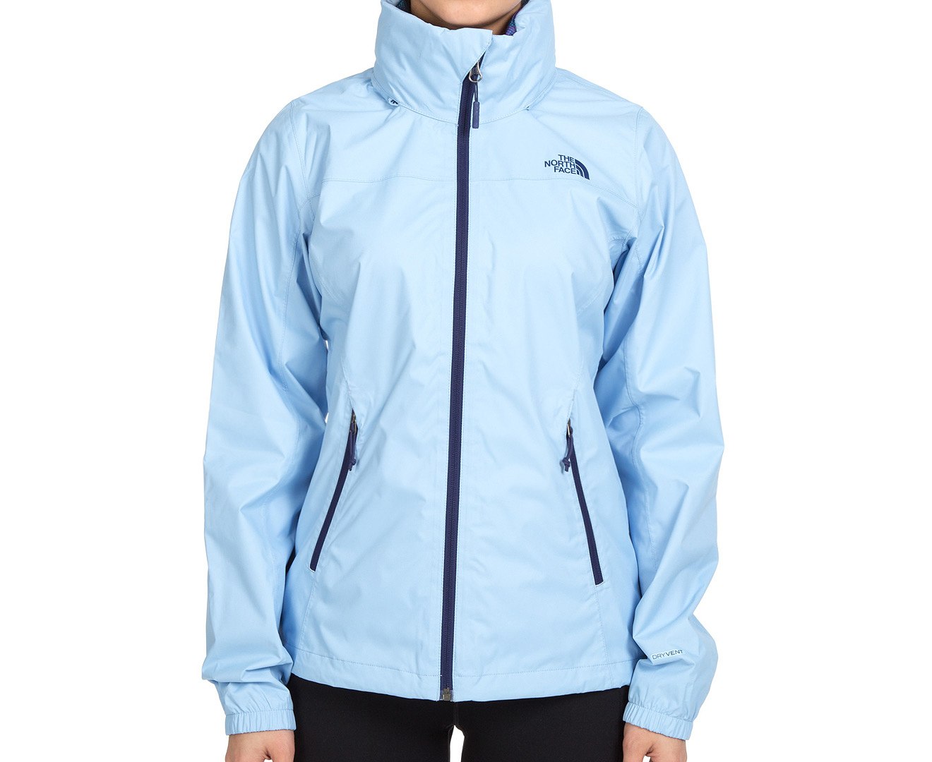 The North Face Womens Resolve Plus Jacket Powder Blue Scoopon Shopping 1558