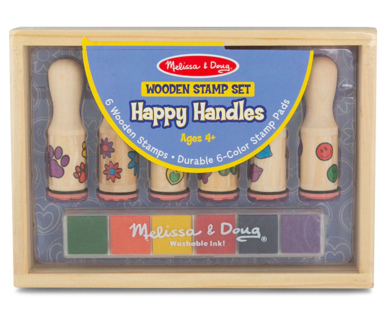 Melissa & Doug Happy Handle Stamp Set