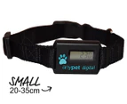 Anypet Digital Pet Accelerometer Collar Black - Small