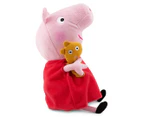 Peppa Pig 23cm Red Dress Plush Toy