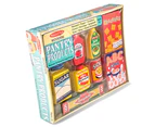 Melissa & Doug Wooden 9-Piece Pantry Products Set
