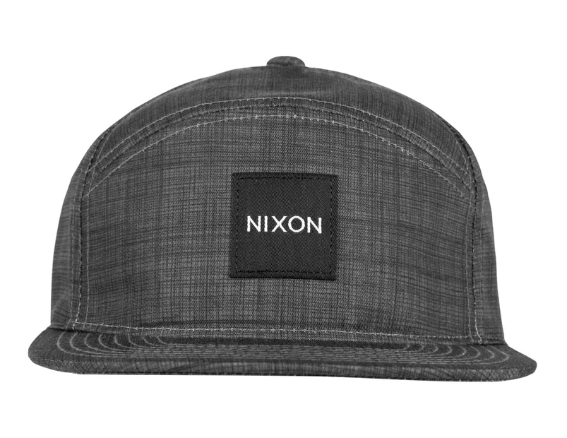 Nixon Snapper Print Snapback - Black Wash