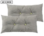 Kussen 60x30cm Cushion 2-Pack - Slate