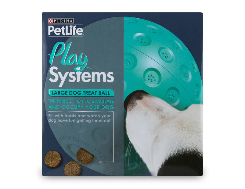 Purina PetLife Play Systems Dog Treat Ball - Large