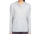 Puma Women's Style Personal Best Hooded Cover Up - Light Grey Heather