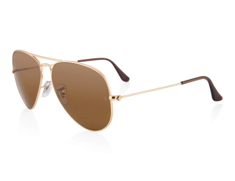 Ray-Ban Aviator Classic RB3025-001/33-58 Sunglasses – Gold/Brown Classic