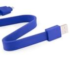 TYLT Syncable 30cm Micro-USB Data Cable - Blue 3