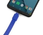 TYLT Syncable 30cm Micro-USB Data Cable - Blue 6