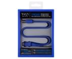 TYLT Syncable 30cm Micro-USB Data Cable - Blue 1