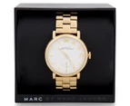 Marc by Marc Jacobs Women's 36mm Baker Watch - Gold/White