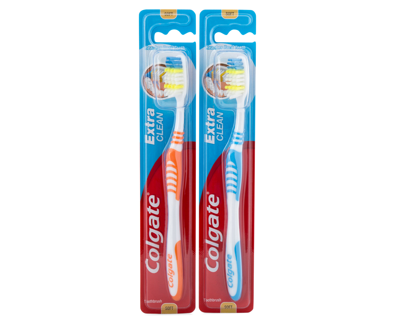 12 X Colgate Extra Clean Toothbrush - Soft 29300632059267 | EBay