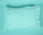 Belmondo Home Aruba Blue Queen Bed Flannelette Sheet Set - Blue