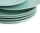 Cooper & Co. Textured Design 27cm Dinner Plate 6-Pack - Mint