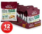 12 x Go Natural Snack Packs Raw Nuts 45g
